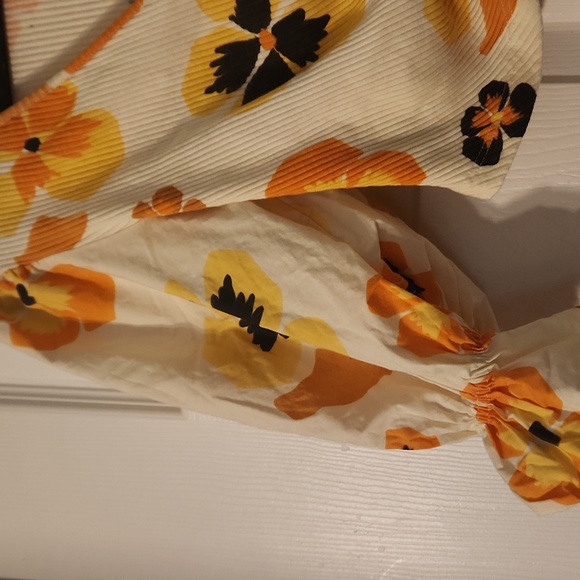 Zara flora top - Picture 3 of 4